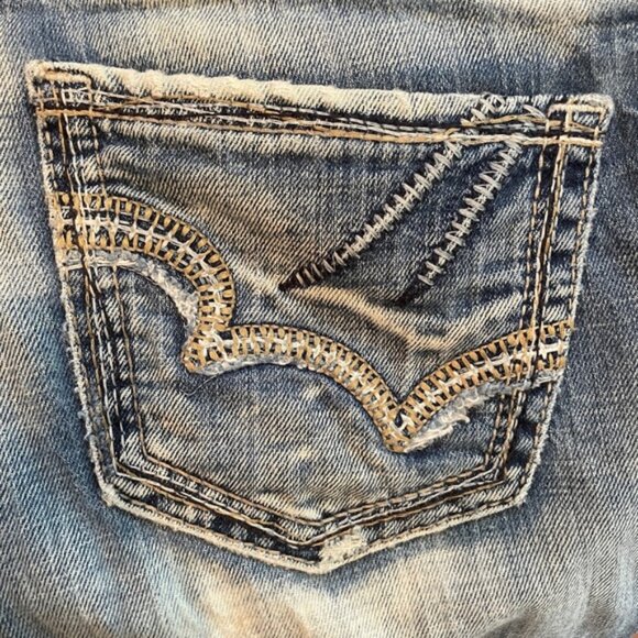 Big Star 27R Sweet Ultra-Low Rise Bootcut Jeans - Picture 9 of 11